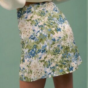 Reformation Margot Skirt Hillside - Size 2